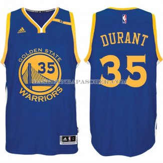 Maillot Authentique Golden State Warriors Durant Bleu