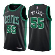 Maillot Boston Celtics Greg Monroe Statehombret 2017-18 Noir