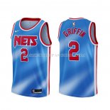 Maillot Brooklyn Nets Blake Griffin Classic 2020-21 Bleu Maillot Brooklyn Nets Blake Griffin Classic 2020-21 Bleu