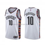 Maillot Brooklyn Nets Justin Anderson Ville Blanc Maillot Brooklyn Nets Justin Anderson Ville Blanc
