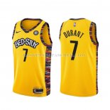 Maillot Brooklyn Nets Kevin Durant Ville 2020-21 Jaune Maillot Brooklyn Nets Kevin Durant Ville 2020-21 Jaune