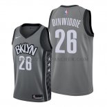 Maillot Brooklyn Nets Spencer Dinwiddie Statement Edition Gris Maillot Brooklyn Nets Spencer Dinwiddie Statement Edition Gris