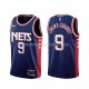 Maillot Brooklyn Nets Timothe Luwawu-cabarrot NO 9 Ville 2021-22 Bleu