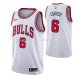 Maillot Chicago Bulls Alex Caruso NO 6 Association 2021 Blanc