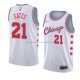 Maillot Chicago Bulls Kaiser Gates Ville 2018 Blanc