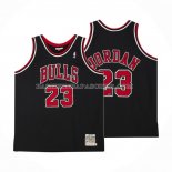 Maillot Chicago Bulls Michael Jordan NO 23 Mitchel & Ness 1997-98 Noir