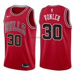 Maillot Chicago Bulls Noah Vonleh Icon 2017-18 Rouge
