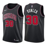 Maillot Chicago Bulls Noah Vonleh Statehombret 2017-18 Noir