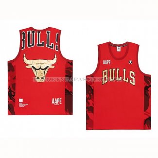 Maillot Chicago Bulls x Aape Rouge