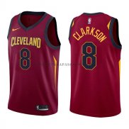 Maillot Cleveland Cavaliers Jordan Clarkson Icon 2017-18 Rouge