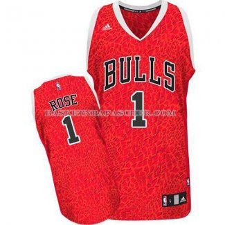 Maillot Crazy Light Leopard Chicago Bulls Rose