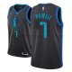 Maillot Dallas Mavericks Dwight Powell Ciudad 2018-19 Noir