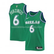 Maillot Dallas Mavericks Kristaps Porzingis Hardwood Classic 2020-21 Vert