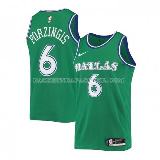 Maillot Dallas Mavericks Kristaps Porzingis Hardwood Classic 2020-21 Vert