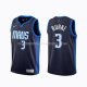 Maillot Dallas Mavericks Trey Burke Earned 2020-21 Bleu