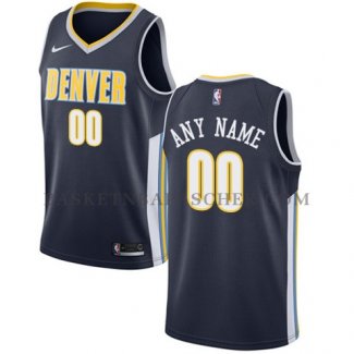 Maillot Denver Nuggets Personnalise 2017-18 Noir