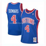 Maillot Detroit Pistons Joe Dumars Mitchell & Ness 1988-89 Bleu