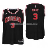 Maillot Enfant Chicago Bulls Wade Noir