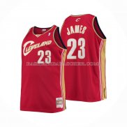Maillot Enfant Cleveland Cavaliers LeBron James NO 23 Mitchell & Ness 2003-04 Rouge