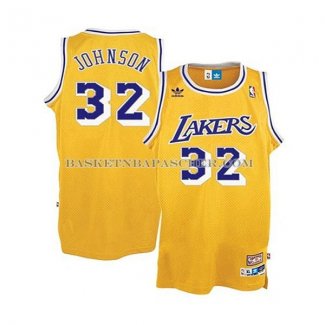 Maillot Enfant Los Angeles Lakers Johnson Jaune