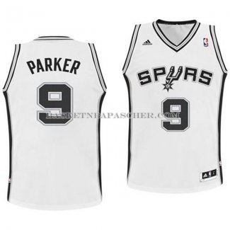 Maillot Enfant San Antonio Spurs Parker 2016 Blaco