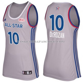 Maillot Femme All Star 2017 Derozan Toronto Raptors Gris
