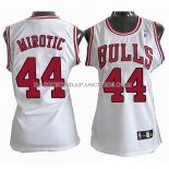 Maillot Femme Chicago Bulls Mirotic Blanc