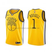 Maillot Golden State Warriors D'angelo Russell Earned Jaune