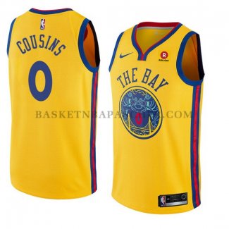 Maillot Golden State Warriors Demarcus Cousins Ciudad 0 2018-19