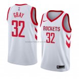Maillot Houston Rockets Rob Gris Association 2018 Blanc Maillot Houston Rockets Rob Gris Association 2018 Blanc