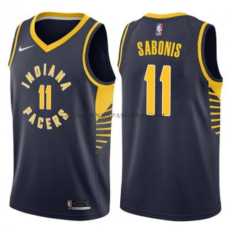 Maillot Indiana Pacers Domantas Sabonis Icon 2017-18 Bleu