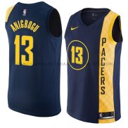 Maillot Indiana Pacers Ike Anigbogu Ciudad 2018 Bleu