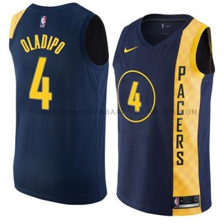 Maillot Indiana Pacers Victor Oladipo Ciudad 2018 Bleu