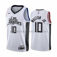 Maillot Los Angeles Clippers Derrick Walton Jr. Ville Blanc