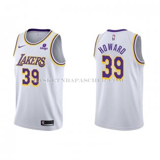Maillot Los Angeles Lakers Dwight Howard NO 39 Association 2021-22 Blanc