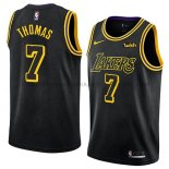 Maillot Los Angeles Lakers Isaiah Thomas Ciudad 2018 Noir