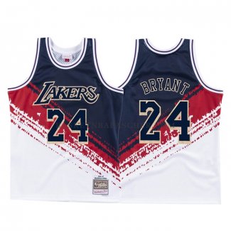 Maillot Los Angeles Lakers Kobe Bryant Independence Day Mitchell & Ness Blanc