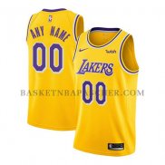 Maillot Los Angeles Lakers Personnalise Icon 2018-19 Blanc