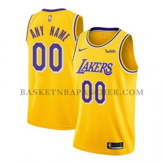 Maillot Los Angeles Lakers Personnalise Icon 2018-19 Blanc