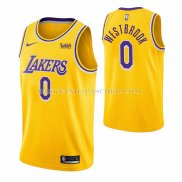 Maillot Los Angeles Lakers Russell Westbrook NO 0 Icon 2020 Jaune
