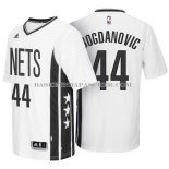 Maillot Manche Courte Brooklyn Nets Bogdanovic Gris