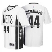 Maillot Manche Courte Brooklyn Nets Bogdanovic Gris