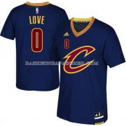 Maillot Manche Courte Cleveland Cavaliers Love Bleu
