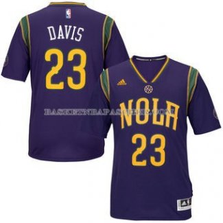 Maillot Manche Courte New Orleans Pelicans Davis Purpura