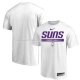 Maillot Manche Courte Phoenix Suns Practice Performance 2022-23 Blanc