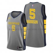 Maillot Memphis Grizzlies Andrew Harrison Ville Edition Gris