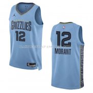 Maillot Memphis Grizzlies Ja Morant NO 12 Statement 2022-23 Bleu