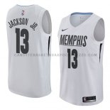 Maillot Memphis Grizzlies Jaren Jackson Jr. Ciudad 2018 Blanc