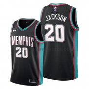 Maillot Memphis Grizzlies Josh Jackson Classic 20th Season Noir