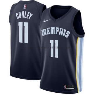 Maillot Memphis Grizzlies Mike Conley Jr. 2017-18 Bleu